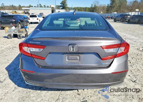 2019 Honda Accord Hybrid Ex из США, поврежденный, VIN 1HGCV3F44KA008935